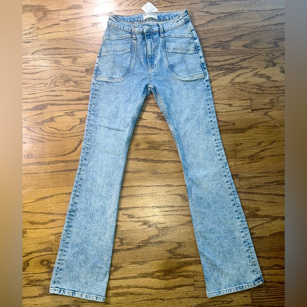 Free People Aiden Slim Bootcut Jeans